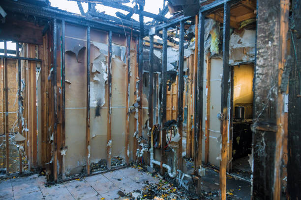Professional Soot Removal technician working in Beltsville, MD